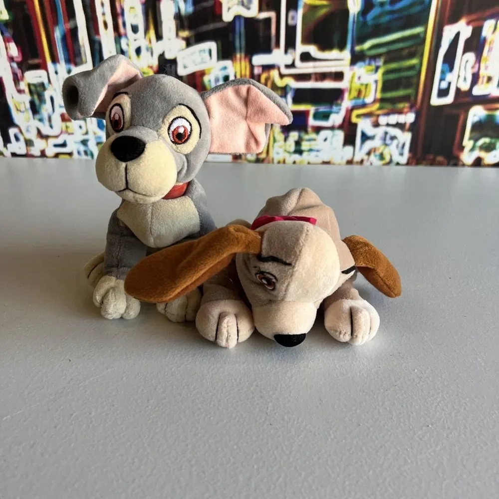 Disney Lady And The Tramp‎ Beanie Plushies